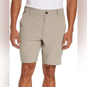 Eddie Bauer Beige Men’s Tech Flex Shorts 9.5” Hiking size 36 waist summer